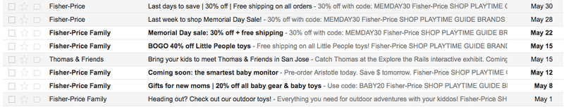 Illustration for article titled I Gave Mattel My Email Address to Keep My Child Safe. They Used It to Send Me Spam.